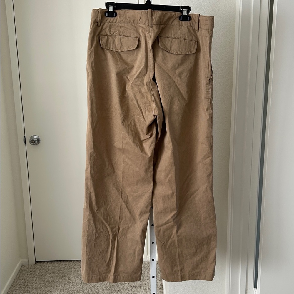 GAP baggy khaki drawstring button front chino - image 8